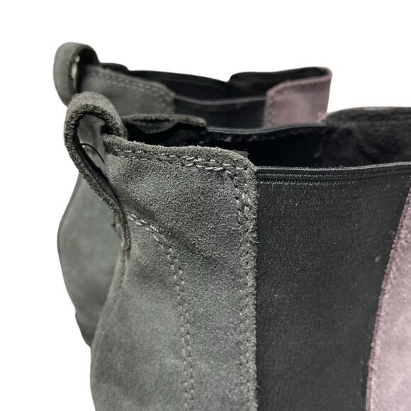 SOREL Joan of Arctic Wedge II Chelsea Boot Suede Purple Sage Size 10 NL3343-574 - Picture 12 of 12
